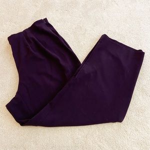 east5th purple dress pants, colored dress pants, comfortable dress slacks